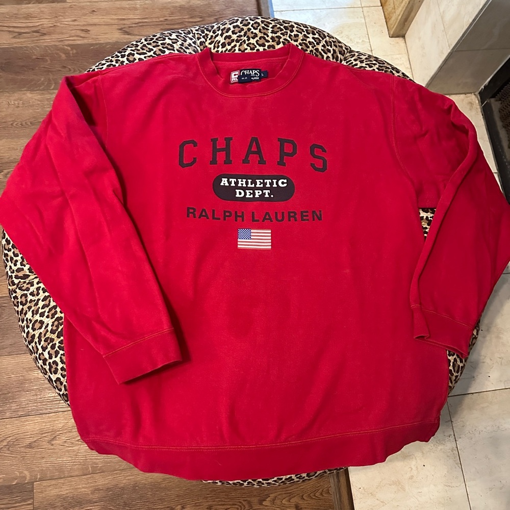 Vintage Large Chaps Ralph Lauren Oversized Sweatshirt